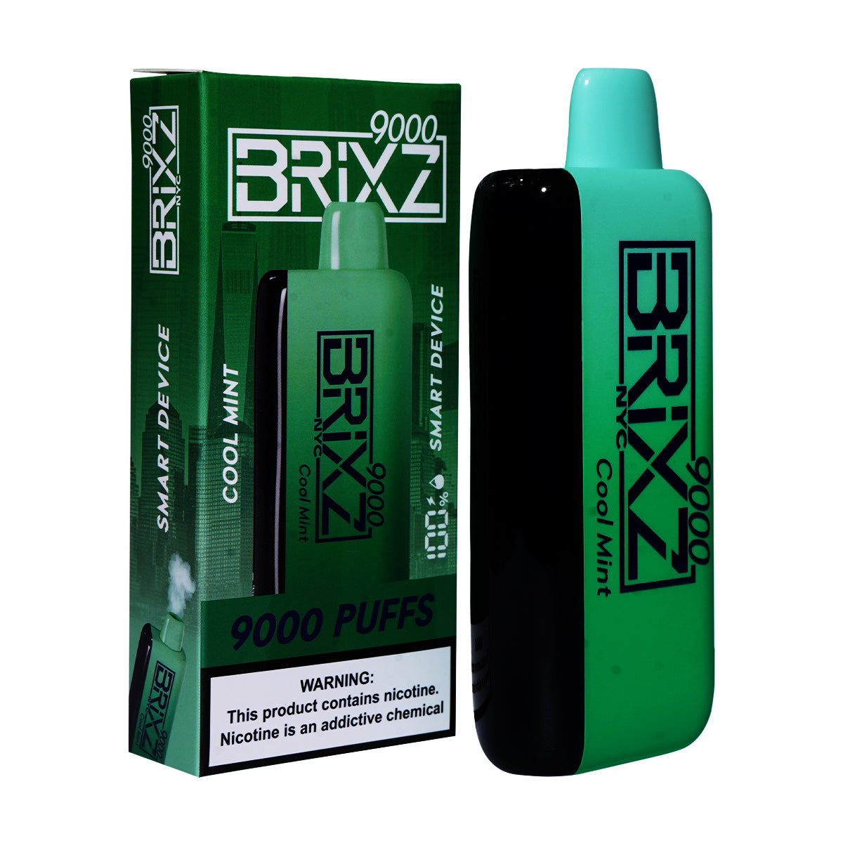 Brixz Bar 9000 Puff - Cool Mint