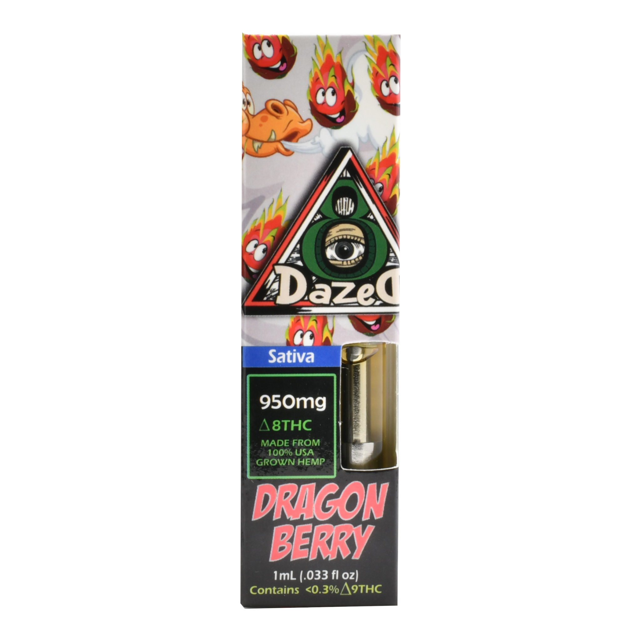 Dragon Berry Delta 8 Cartridge [1G]