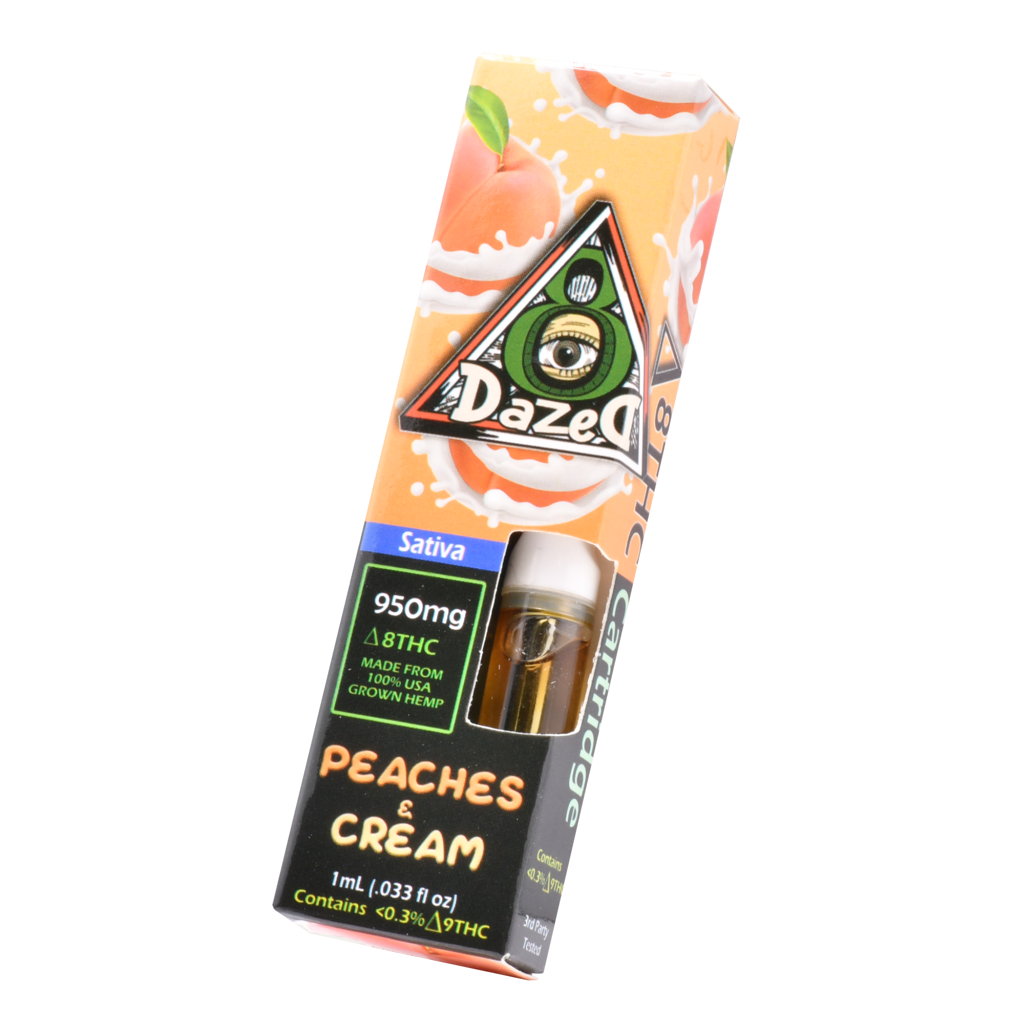 Peaches & Cream Delta 8 Cartridge [1G]