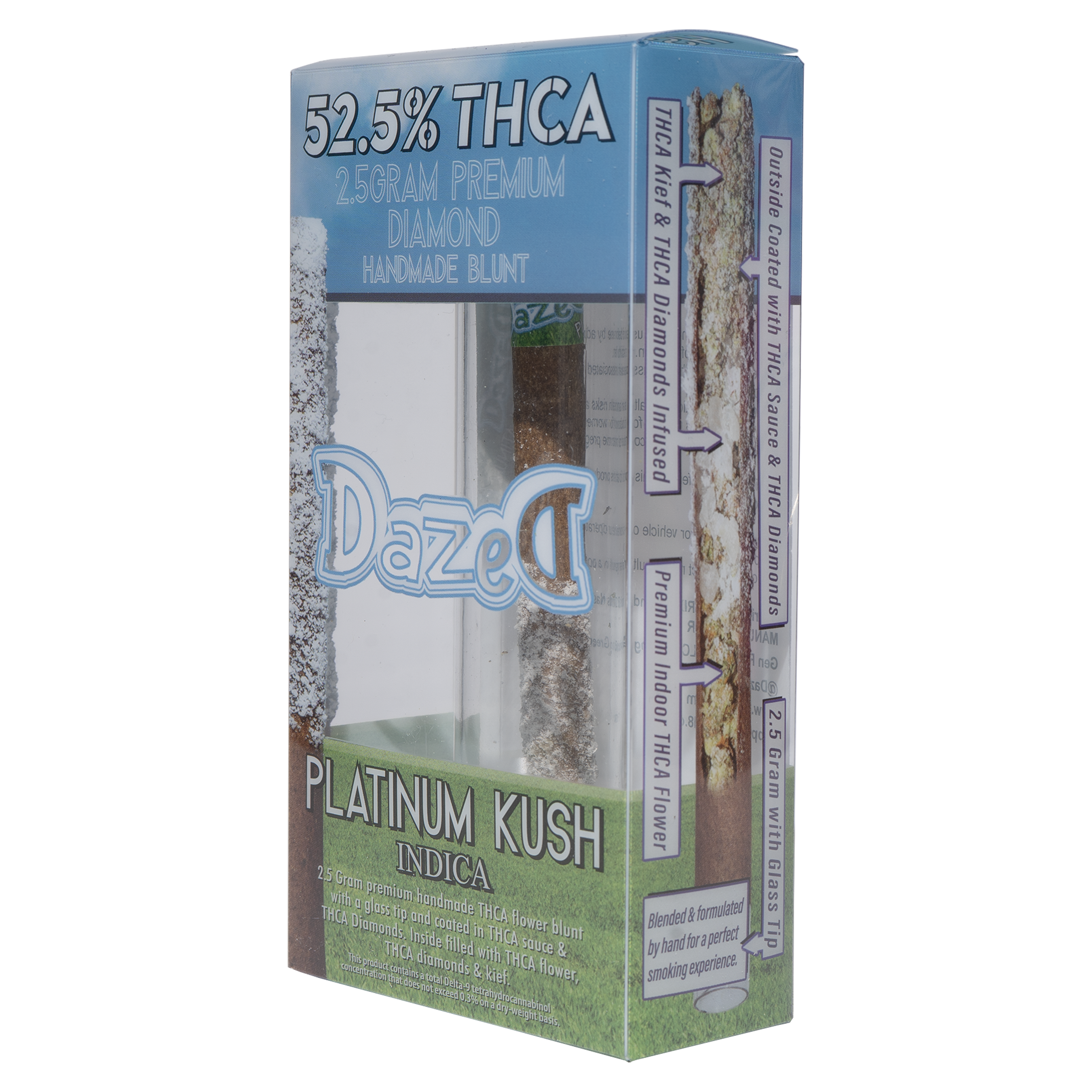 THCA ダイヤモンド2G Hemp Living - THCA + Delta 8 - 2g Diamond Sauce w/Live Resin