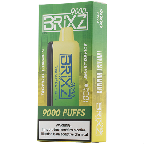 Brixz Bar 9000 Puff - Tropical Gummies