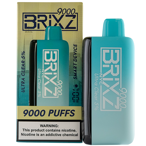 Brixz Bar 9000 Puff- Ultra Clear 5%