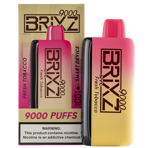 Brixz Bar 9000 Puff - Fresh Tobacco